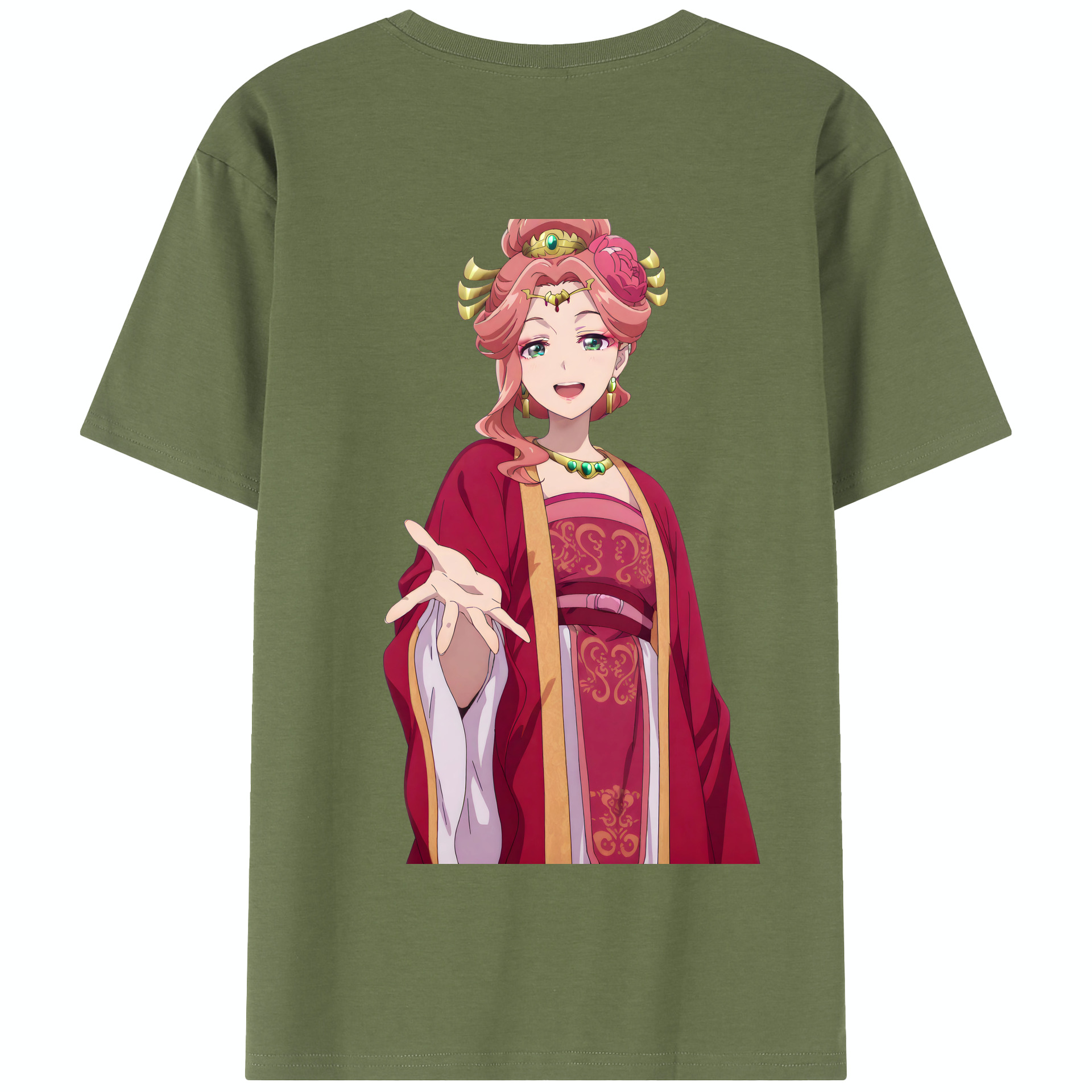 （画像用） 薬屋のひとりごと The Apothecary Diaries 綿100％半袖Tシャツ（背面プリント）